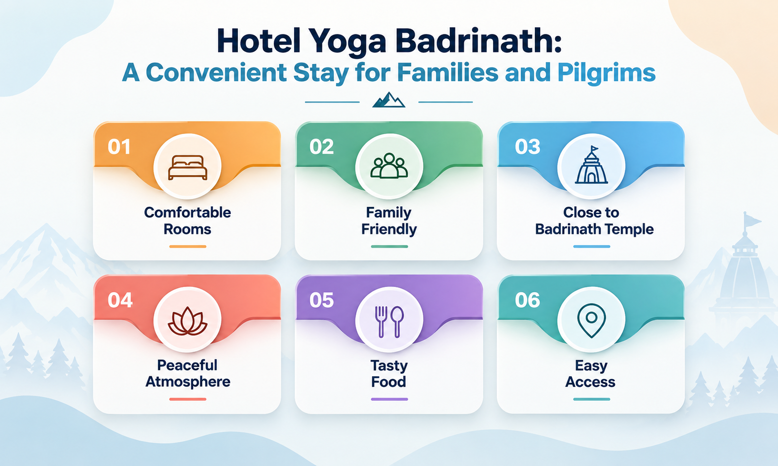 Hotel Yoga Badrinath: A Convenient Stay for Families and Pilgrims