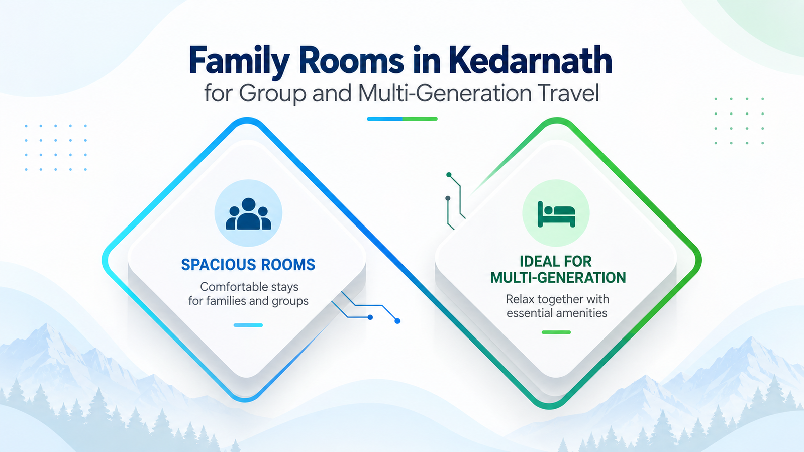 Family Rooms in Kedarnath for Group and Multi-Generation Travel