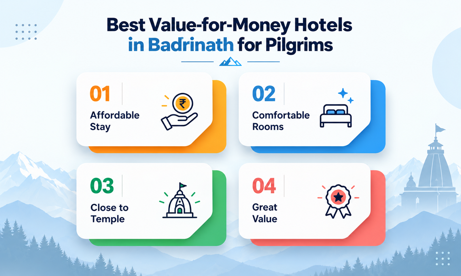 Best Value-for-Money Hotels in Badrinath for Pilgrims