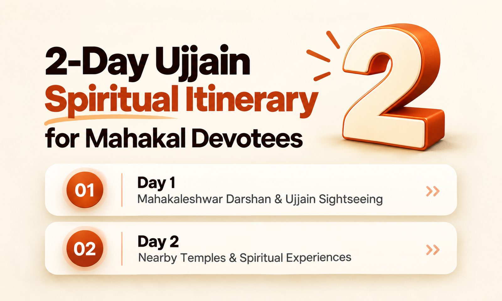 2-Day Ujjain Spiritual Itinerary for Mahakal Devotees