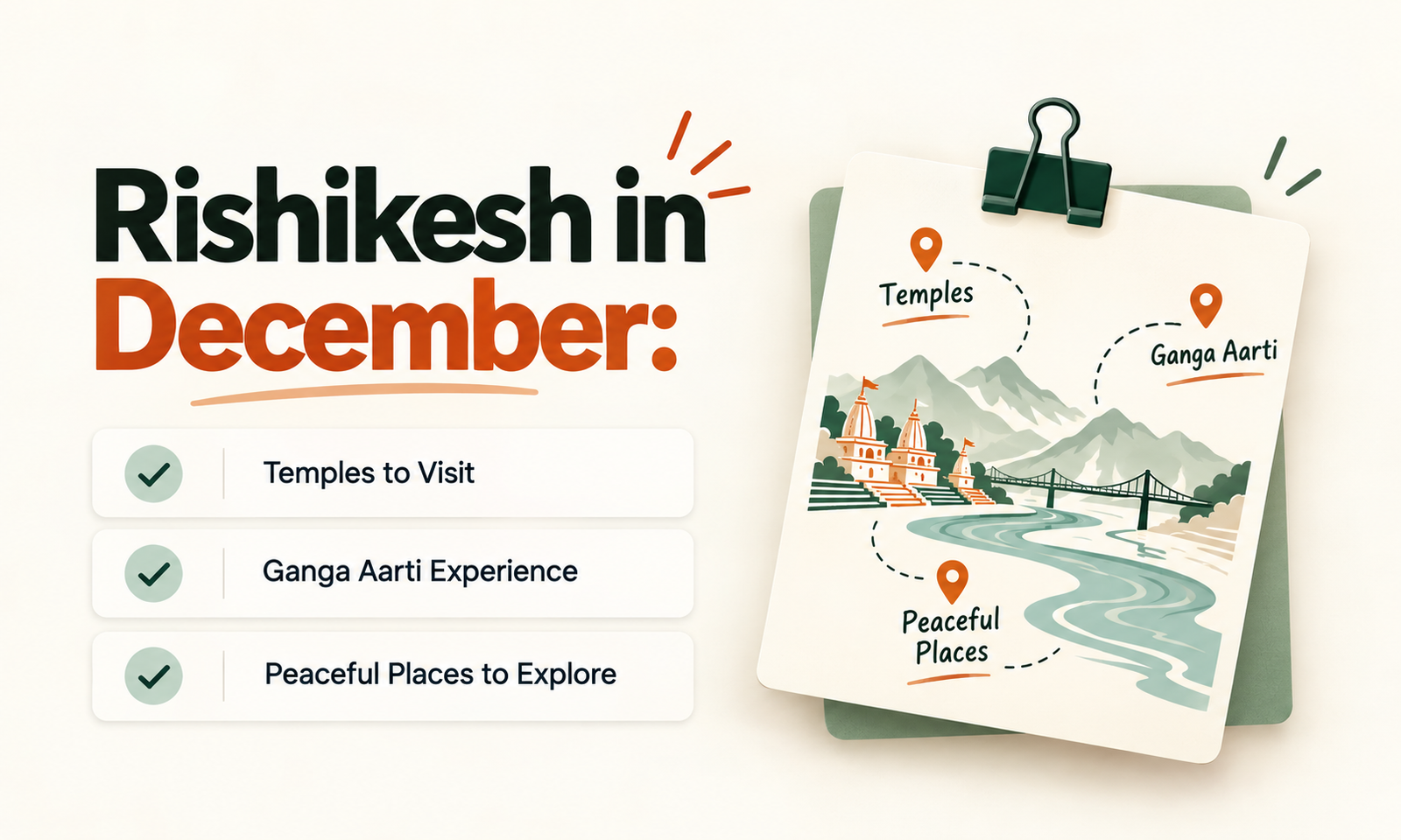 Rishikesh in December: Temples, Ganga Aarti & Peaceful Places to Visit