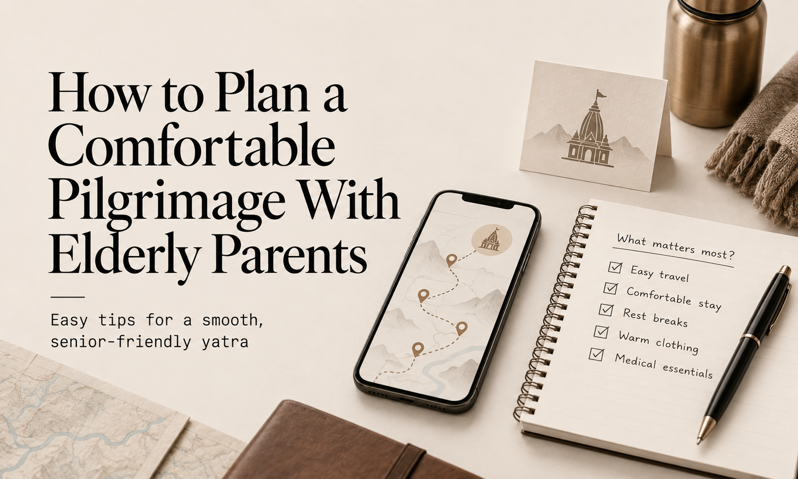 How to Plan a Comfortable Pilgrimage With Elderly Parents