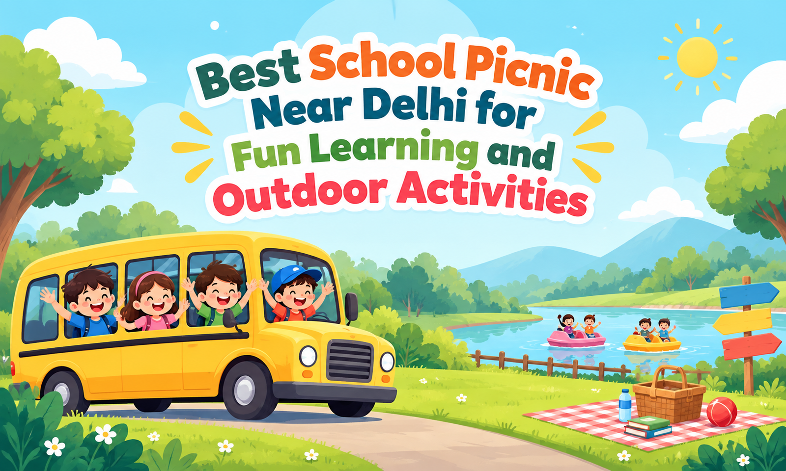 Best School Picnic Near Delhi for Fun Learning and Outdoor Activities