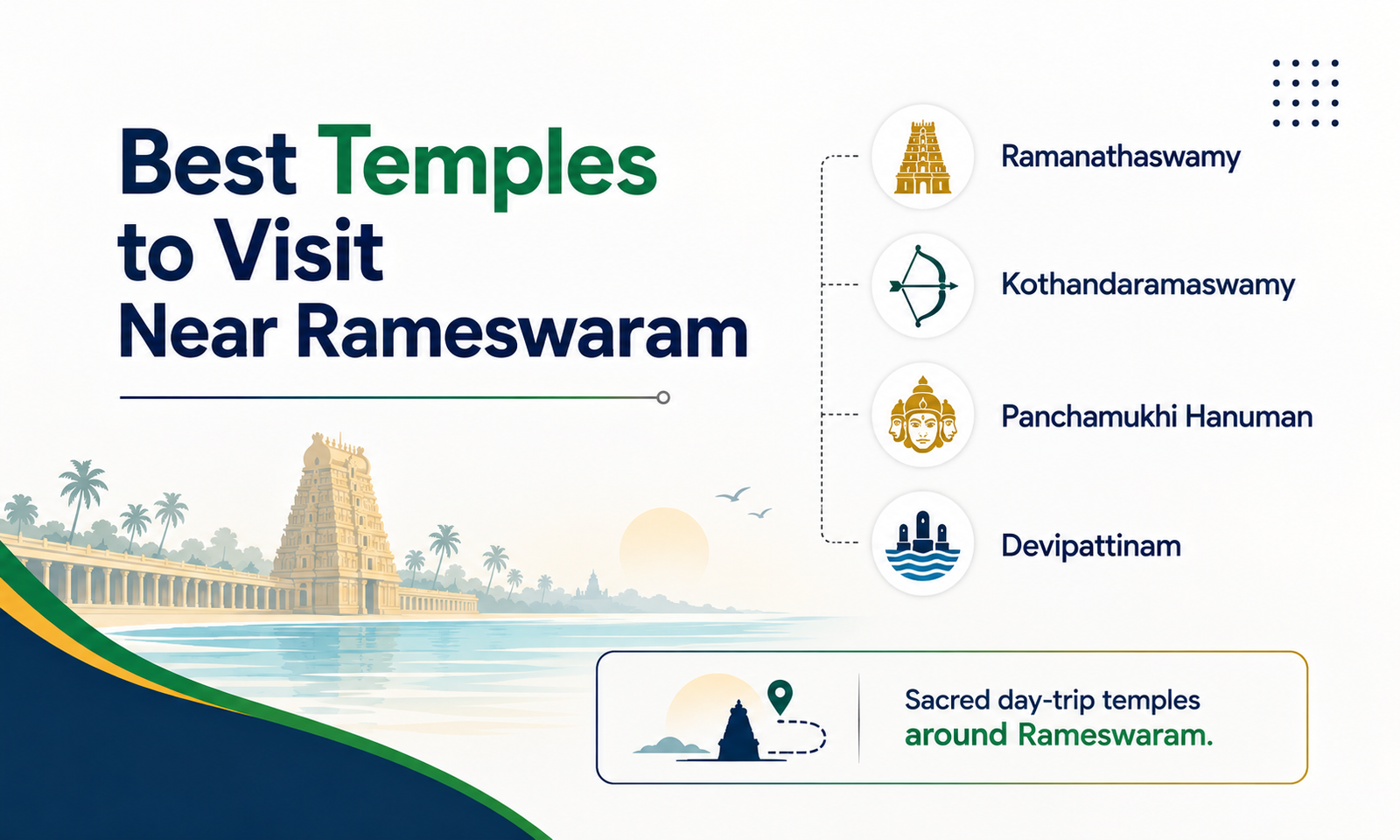 Best Temples to Visit Near Rameswaram