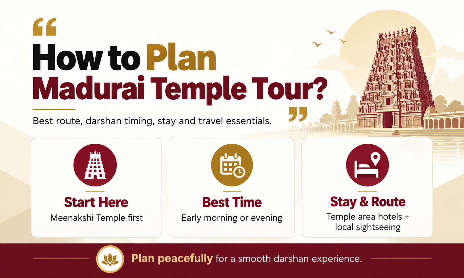 How to Plan Madurai Temple Tour?